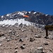 Wir erreichen das Basislager Plaza Argentina in der Hochgebirgswüste auf 4200m.