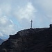 Gipfelkreuz am Silberhorn, dieses ist etwas unterhalb des höchsten Punktes