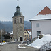 Semsales, Glockenturm der Ancienne eglise
