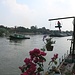 der Fluss Chao Phraya ist ein wichtiger Transportweg von Ayutthaya nach Bangkok