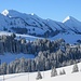 ... mit den Gipfeln in der Nahaufnahme