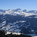 Blick zu den Davoser Bergen, Weissfluh, mitte Bild