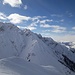 Bild vom Epilog am 14.02: Gipfelchenblick von Pt. 2277 zum Riein und dessen Nordgrate 