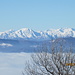 Panoramica: Monte Barone & il gruppo montuso Bo-Manzo-Talamone, Biellese / Valsesia.