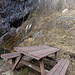 Area di pic nic lungo il sentiero della Val della Porta