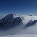 Buchser Berge über dem Nebel