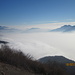 Panoramica dal Sasso del Ferro 1062 mt sulle Prealpi Varesine, Sottoceneri e Monte Generoso.