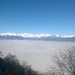 Panoramica da Poggio Sant'Elsa: Monte Rosa & 4000 del Vallese.