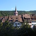 Foto der ersten Tour:<br /><br />Der historische Stadtkern von Liestal (329m). Darüber die Alti Stell, (614m) mit dem Liestaler Aussichtsturm. Die Kantonshauptstadt eignet sich bestens als Ausgangsort für Touren im Oberbaselbiet.