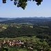 Foto der ersten Tour:<br /><br />Panoramablick von der Felskanzel P.681m vom Schlimmberg auf Sankt Pantaleon (488m) und Seltisberg (494m). Dahinter ist die Jurakette zu sehen welche bis in den Aargau reicht, die markantesten Gipfel sind Strihen / Strihe (866,7m), Geissflue (962,9m), Leutschenberg (925m) und Wisenberg (1001,5m).