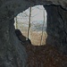 Foto der zweiten Tour:<br /><br />Blick aus der Bürenfluehöhle.