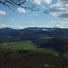 Foto der zweiten Tour:<br /><br />Aussicht vom Felsvorsprung beim Spitzflüeli (P.709m) auf die höchsten Baselbieter: Hinteri Egg (1169m), Schattberg (1166m) und Geitenberg (1132,2m).