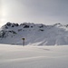Standort Fanezfurgga 2580m - Blick zur Ducan-Kette mit dem Gipfelziel Gletscher Ducan 3020m