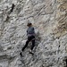 Sasso Giallo : giovane Climbers al .. lavoro