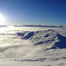 Skitouren-Traum über dem Nebel