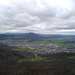 Blick über Reinach ins Sundgau.