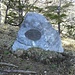 Gedenkstein für einen ehemaligen Arbeitskollegen der hier am Holzweidsattel am 31.1.1996 mit dem Heli abgestürzt ist.