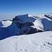 Blick zum gestrigen Gipfel: Rofanspitze 2259 m