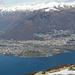 Panorama dalla cima sul Delta della Maggia