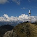 Ein schönes Gipfelkreuz auf dem Gatterkopf.
