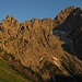 Widdersteine im letzten Sonnenlicht.