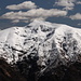 Dal Covreto è ben visibile la catena di montagne Tamaro-Lema. Qui immortalato il Monte Gradiccioli, tappa importante dell'attraversata. 