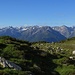 Blick vom Großkar auf die Lechtaler Alpen.