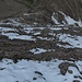 Geröllbänder am Westgrat der Hochfrottspitze.