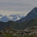 Ein seltener Weitblick an diesem Tag und ein seltenes Gipfelpaar...Höfats und Braunarlspitze.