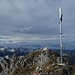 Das neue Gipfelkreuz auf der Sebenspitze.