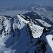 Blick vom Speergipfel, der lange Grat übers Speermürli zum Alpstein.