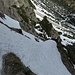 Noch sind die Sicherung das Chemi hinab abgebaut und es liegt ordentlich Schnee.