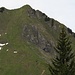 Nochmals Zoom auf den Gipfelbereich des Kegelkopfs mit der anspruchsvollsten Passage.