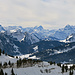 Panorama über die Glarner Alpen