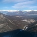 La Valcuvia e la Alpi: panorama dal Chiusarella.