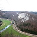 Blick vom Lenzenfelsen über die Donau zum Schaufelsen