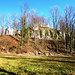 Blick vom Pfadiheim zum Schlosshügel