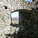 Stichbogenfenster mit Blick auf die Autobahn Bregenz - Götzis - Feldkirch