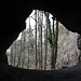 Sicht aus der Höhle "Tüüfels-Chuchi".