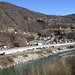 auf der Brücke über den Ticino - gleich ist Carasso erreicht
