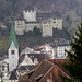 Schattenburg und Kirche von Feldkirch