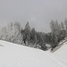 Nebel und Schnee in Obernberg