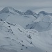 Tuxer Dreigestirn im Zoom. Leider hat sich der Himmel inzwischen zugezogen.