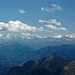 Vom Gipfel hat man eine tolle Sicht auf die Walliser 4000er.