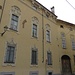 Palazzo Sannazzaro, edificio del 1740 circa sorto su un precedente palazzo gotico di cui si vedono tracce nella facciata.