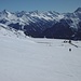 Blick aus dem Tuxer Skigebiet: man sieht u.a. Wollbachspitze, Gfallenspitze u. Grüne Wand, auf die ich 2015 Skitouren machte.<br />Grundschartner, Maderegglspitze, Rosswandspitze u. beide Stangenspitzen will ich in diesem Jahr noch besteigen. 