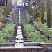 Italienische Blumen-Wassertreppe