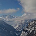 langsam reisen die Wolken über Zermatt  auf