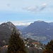In alto sul Parco San Grato, classica foto panoramica su Lugano, San Salvatore & co.