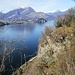 panorama sul lago dal sentiero da Lierna verso Varenna
